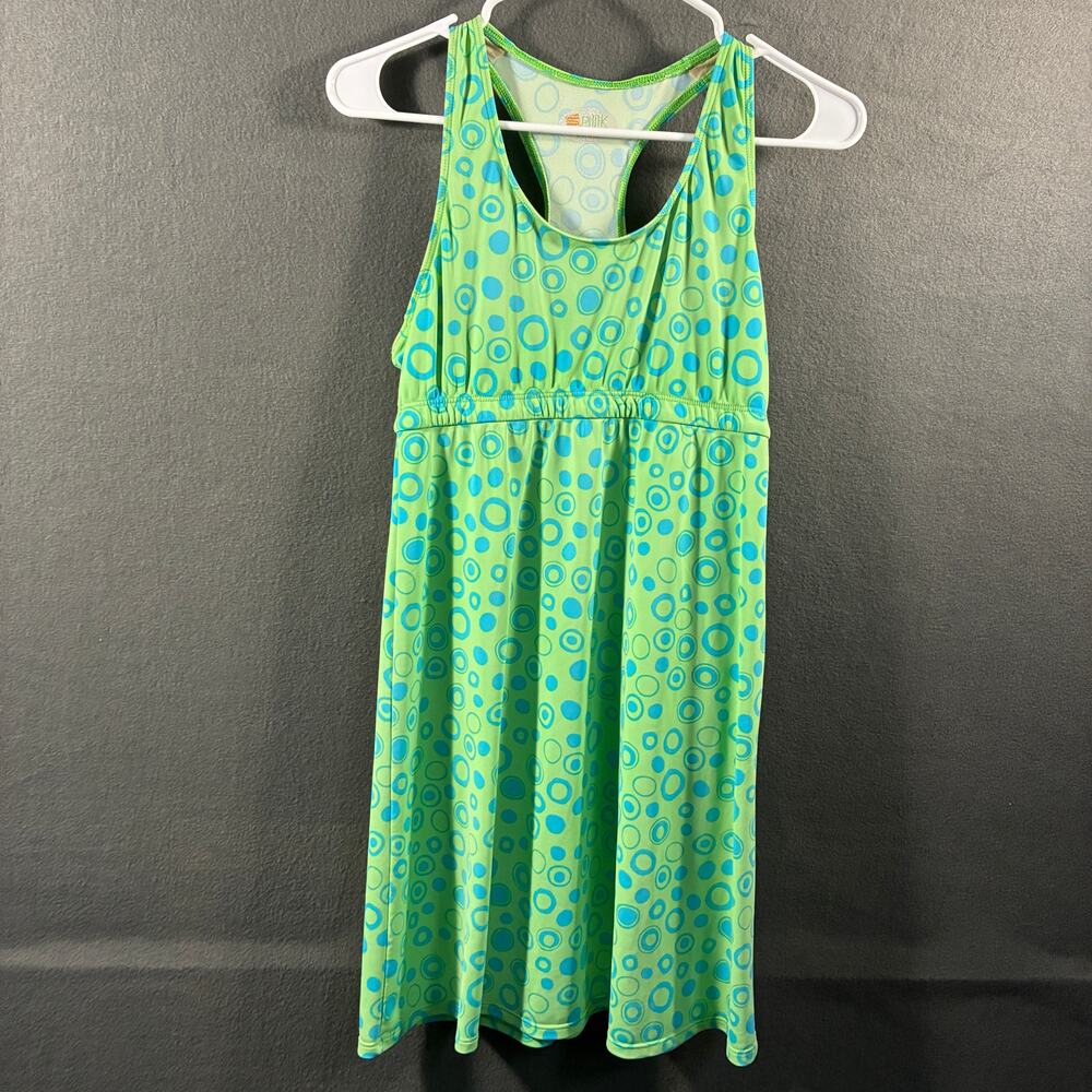 Spunkwear women sundress small SPF 50 green Beach Pool Lounge vacation tropical